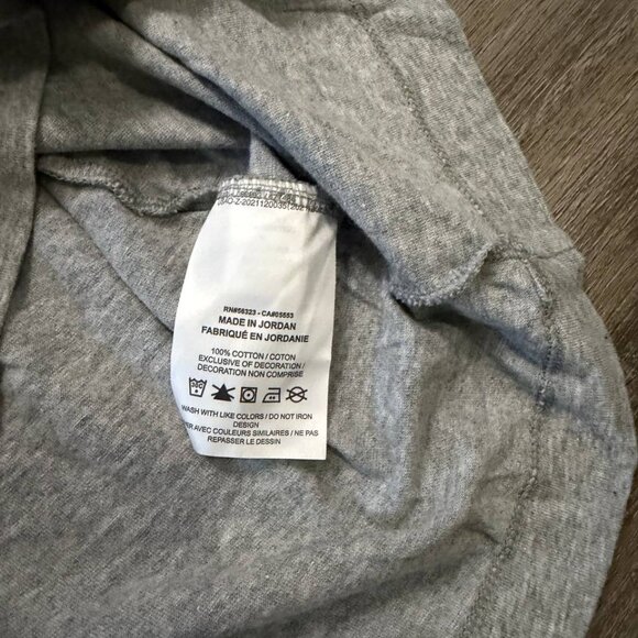 Nike “Just Do It” Logo Gray T-Shirt Men’s Size XL Cotton Blend - Picture 6 of 8